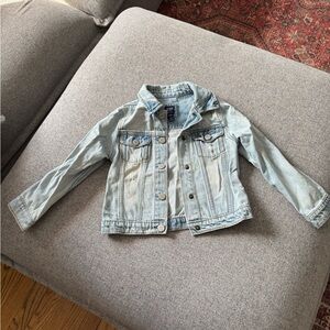 GAP Kids Light Blue Denim Jacket, 5T